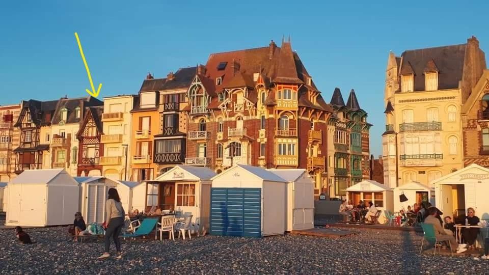 Charmant Appartement Avec Vue Face Mer Imprenable Mers-les-Bains Eksteriør billede
